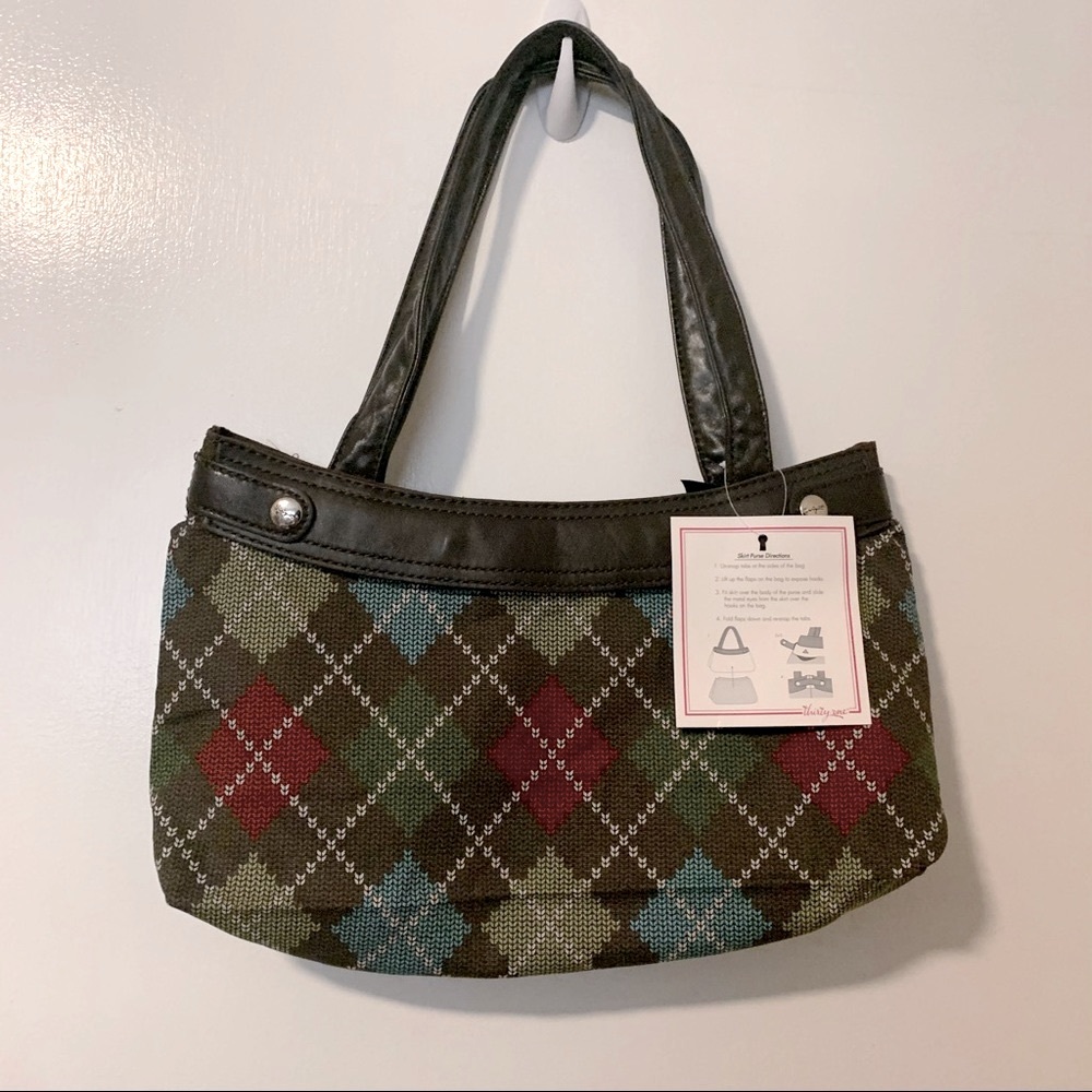 Thirty-One Suite Skirt Purse - base and cover